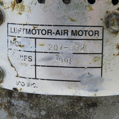 Graco 207-352 10:1 Pneumatic Pump Air Motor 3GPM