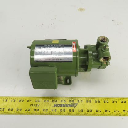 Nikuni 15KLDOI 0.1kW Turbine Pump 200/220V 3PH 3420RPM 1/2" NPT