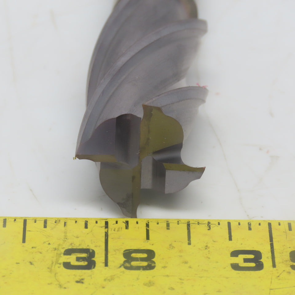 Cleveland C33279 Square End Mill 13/16 Dia 1-7/8" LOC 4 Flutes HSS Center Cut"