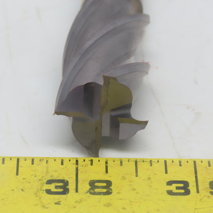 Cleveland C33279 Square End Mill 13/16 Dia 1-7/8" LOC 4 Flutes HSS Center Cut"