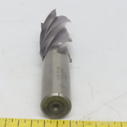 Cleveland C33279 Square End Mill 13/16 Dia 1-7/8" LOC 4 Flutes HSS Center Cut"