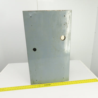 29" x 17" x 5-1/2" Steel Control Box Enclosure W/See-Through Front & Hinged Door