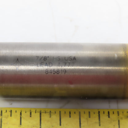 Cleveland C42254 Square End Mill 7/8 Dia 2" LOC 4 Flutes High Speed Steel TiN"