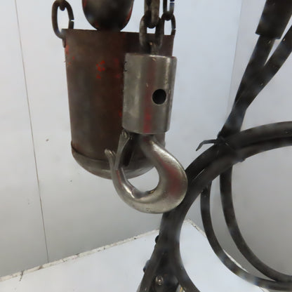 Lodestar Model A 1/8 Ton Electric Chain Hoist 10' Lift 32FPM 120V 1Ph