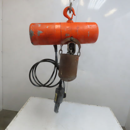 Lodestar Model A 1/8 Ton Electric Chain Hoist 10' Lift 32FPM 120V 1Ph