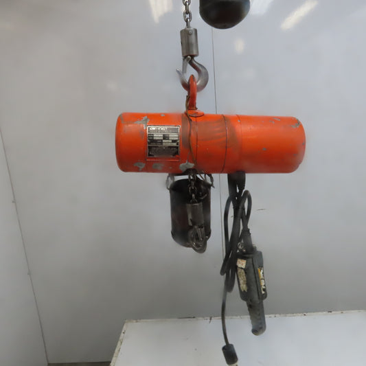 Lodestar Model A 1/8 Ton Electric Chain Hoist 10' Lift 32FPM 120V 1Ph