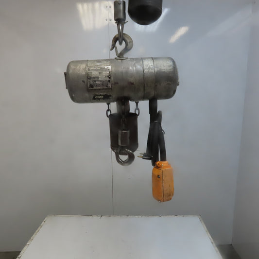 Lodestar Model A 1/8 Ton Electric Chain Hoist 10' Lift 32FPM 120V 1Ph