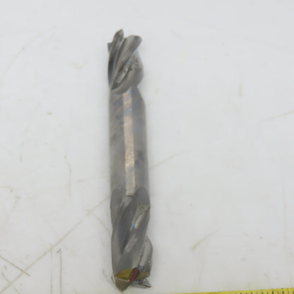 SGS 1/2"x1/2"x1" HSS Double End 4 Flute End Mill Solid Carbide Center Cut
