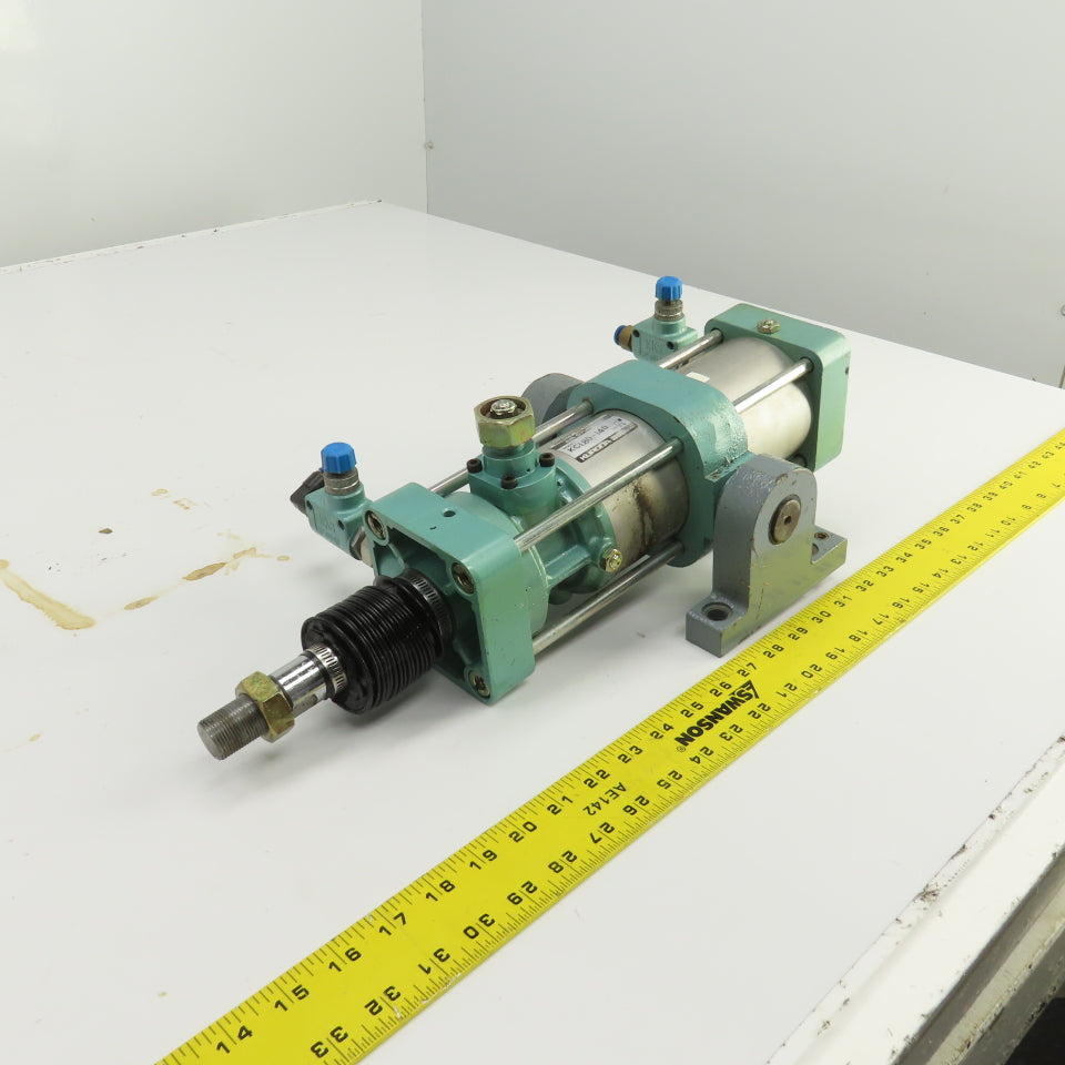 Kuroda Eighty Series Pneumatic Air Cylinder 5-1/2" Stroke 2-1/2" Bore 1" Rod