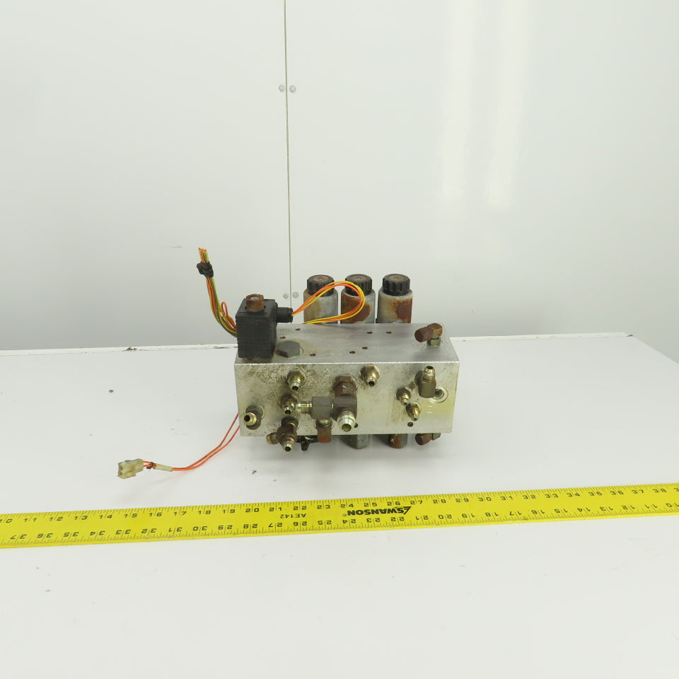 JLG Valve Block Manifold Assembly From A Model 2046E