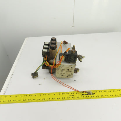 JLG Valve Block Manifold Assembly From A Model 2046E