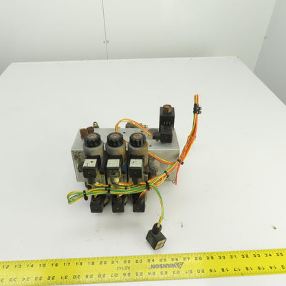JLG Valve Block Manifold Assembly From A Model 2046E