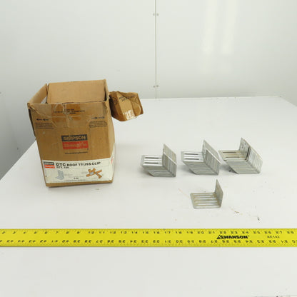Simpson Strong-Tie DTC ER-102 18 Gauge Roof Truss Clips Lot Of 100