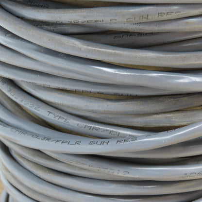 18/4 Shielded Multiconductor CMR/CL3R/FPLR Alarm Cable 90'