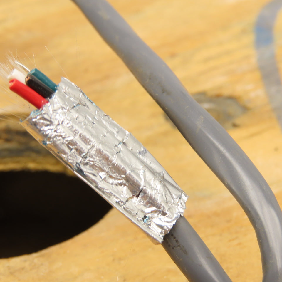 18/4 Shielded Multiconductor CMR/CL3R/FPLR Alarm Cable 90'