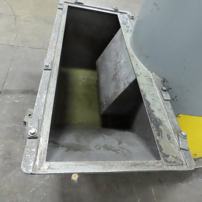 American Conveyor System 10HP 36" Metal Chip Wringer Centrifuge 480V 12" Intake