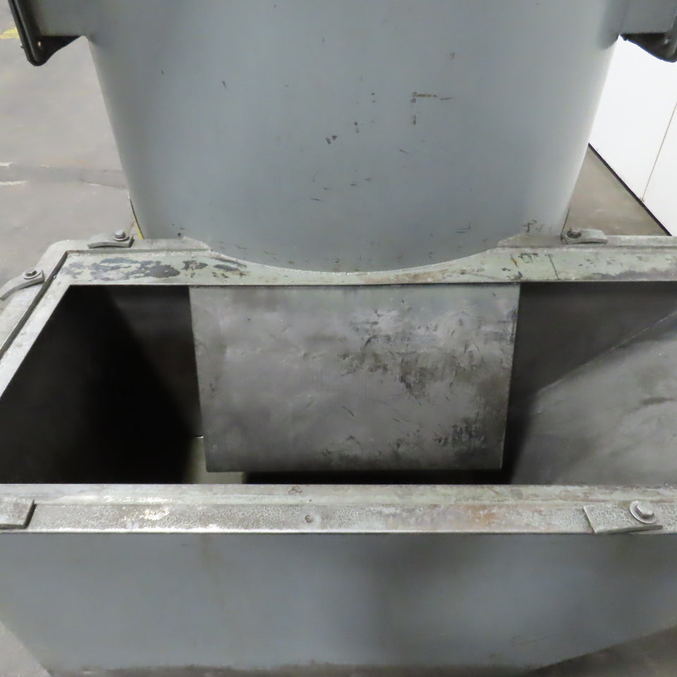 American Conveyor System 10HP 36" Metal Chip Wringer Centrifuge 480V 12" Intake