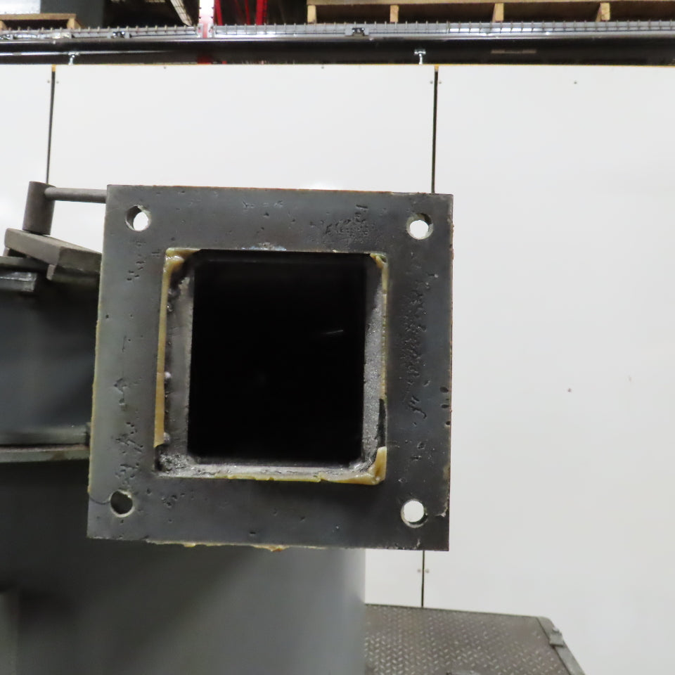 American Conveyor System 10HP 36" Metal Chip Wringer Centrifuge 480V 12" Intake