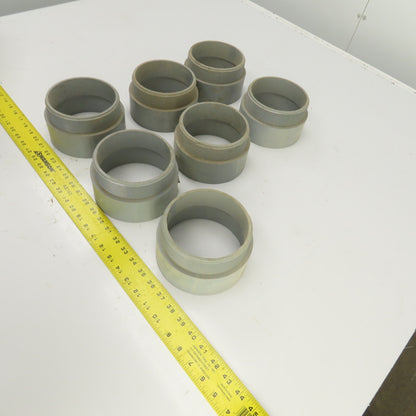 5" Threaded PVC Conduit Box Adapter Lot Of 7
