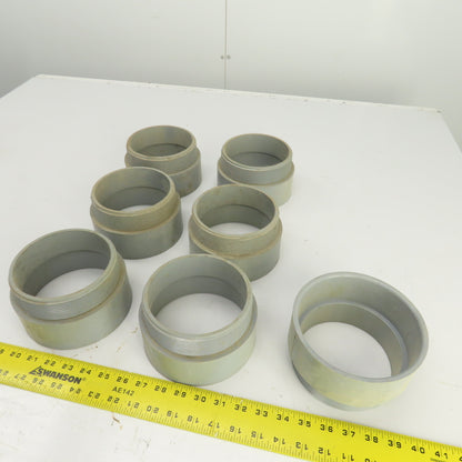 5" Threaded PVC Conduit Box Adapter Lot Of 7