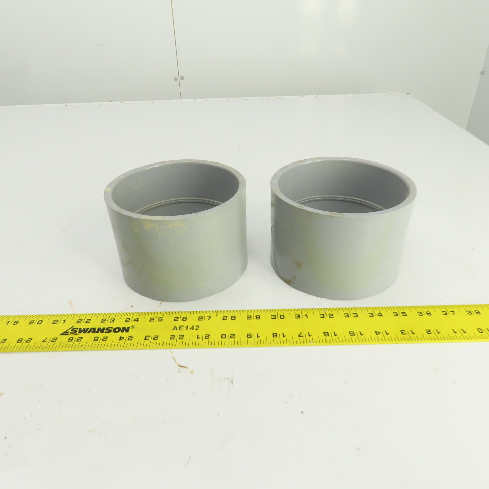 Carlon E940P 5" PVC Socket Coupling Slip x Slip Lot Of 2
