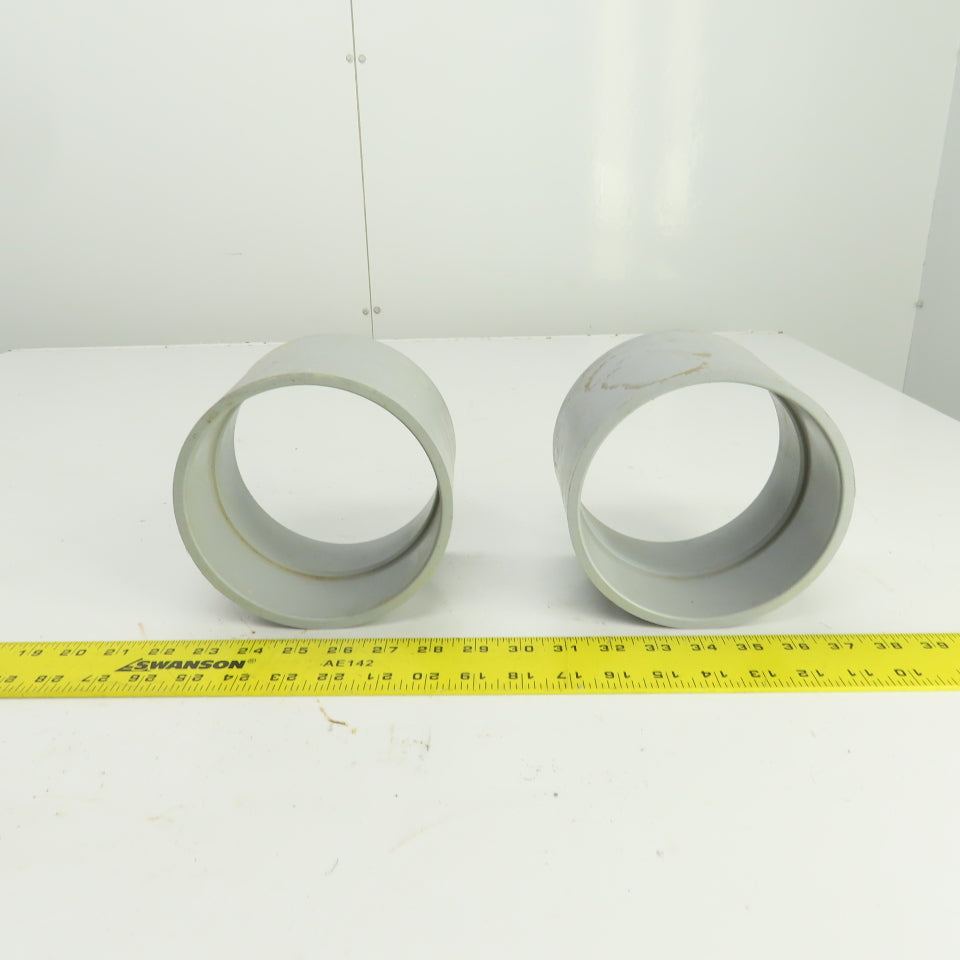 Carlon E940P 5" PVC Socket Coupling Slip x Slip Lot Of 2
