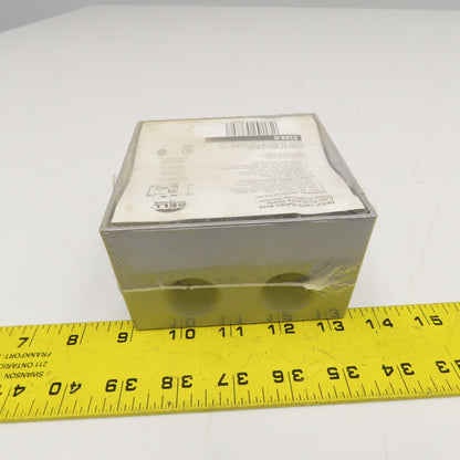 Hubbell 5388-0 2-5/8" Deep 2 Gang Electrical Box 3/4" Hubs