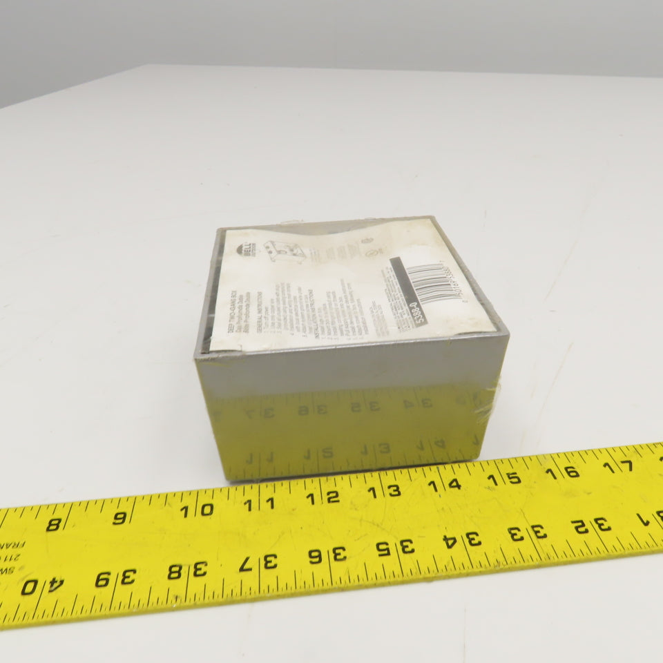 Hubbell 5388-0 2-5/8" Deep 2 Gang Electrical Box 3/4" Hubs