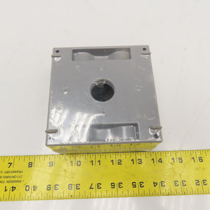 Hubbell 5388-0 2-5/8" Deep 2 Gang Electrical Box 3/4" Hubs