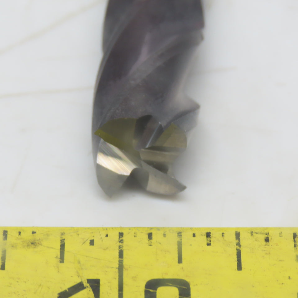 Metal Removal 1/2 x 1/2 x 1 x 3 Tialn 4F Center Cutting End Mill