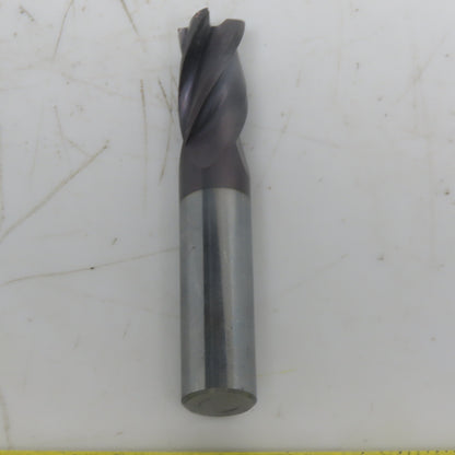 Metal Removal 1/2 x 1/2 x 1 x 3 Tialn 4F Center Cutting End Mill