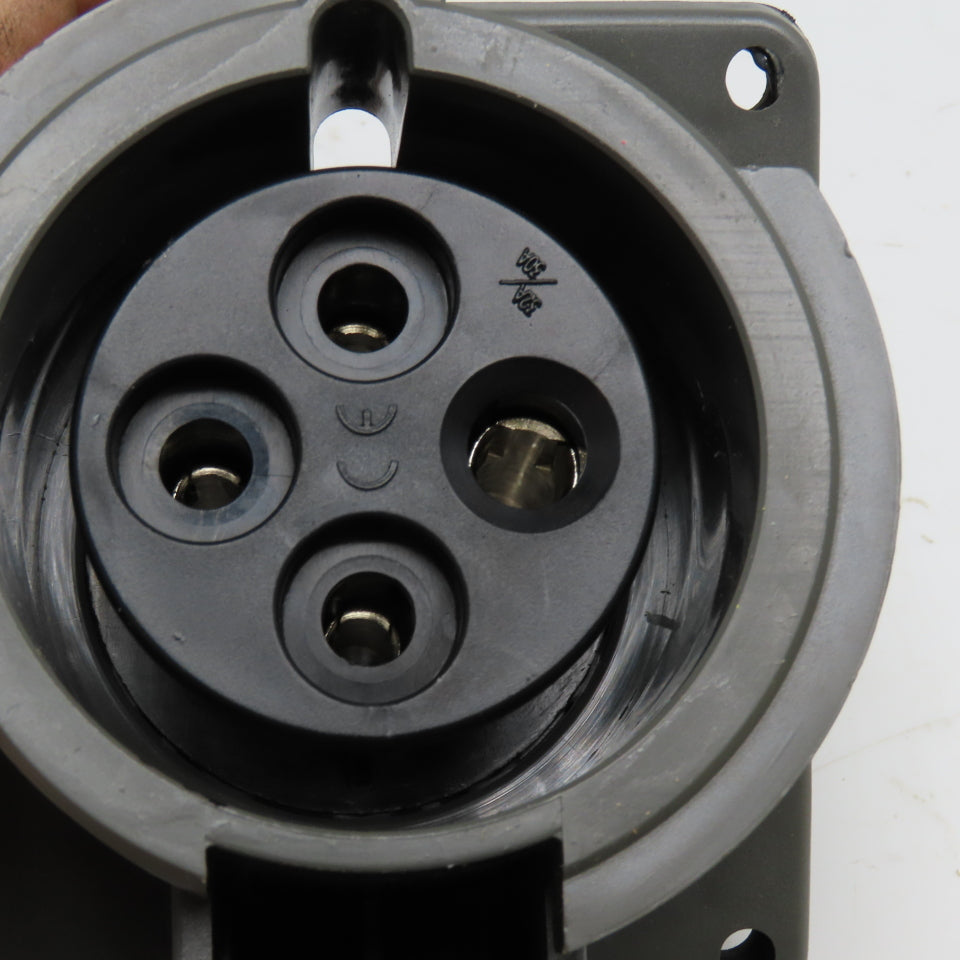Pass & Seymour PS430R9-W Pin & Sleeve Watertight Receptacle 30A 3Ph 250V 3P 4W