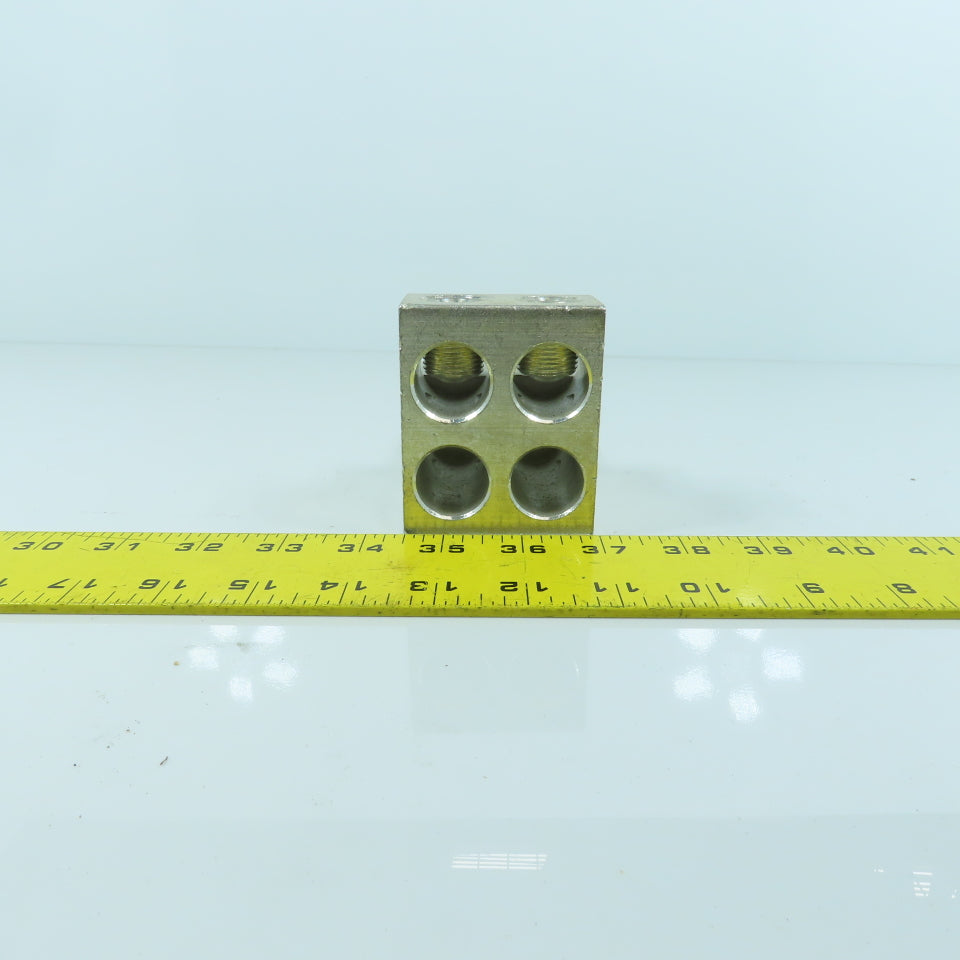 Burndy K22A36U-2 Universal Mechanical Lug & Terminal 2 AWG 4 Conductor