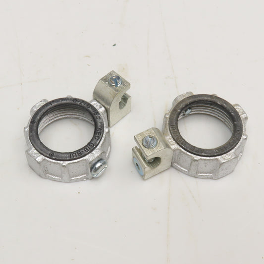 O-Z Gedney AEC GIB-BUI 1" Insulated Grounding Bushing Lot Of 2