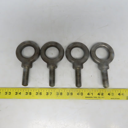 Ken 8-1 5/8-11 x 2" Shoulder Style HD Forged Lifting Eye Bolt Lot of 4 USA