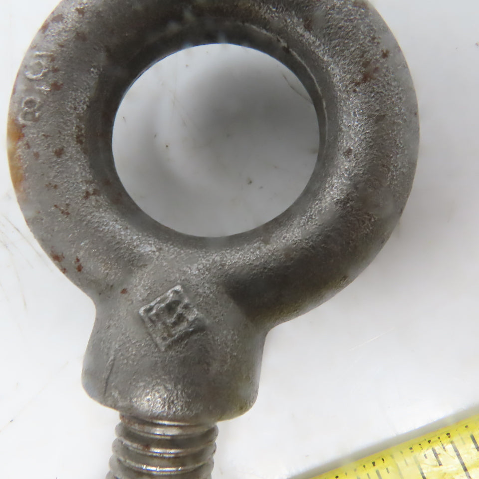Domestic 5/8-11 x 2" Shoulder Style HD Forged Lifting Eye Bolt Lot of 3 USA