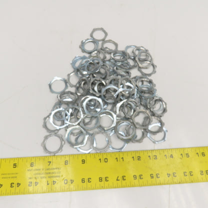 Bridgeport 102-DC 3/4" Conduit Locknut Lot Of 96