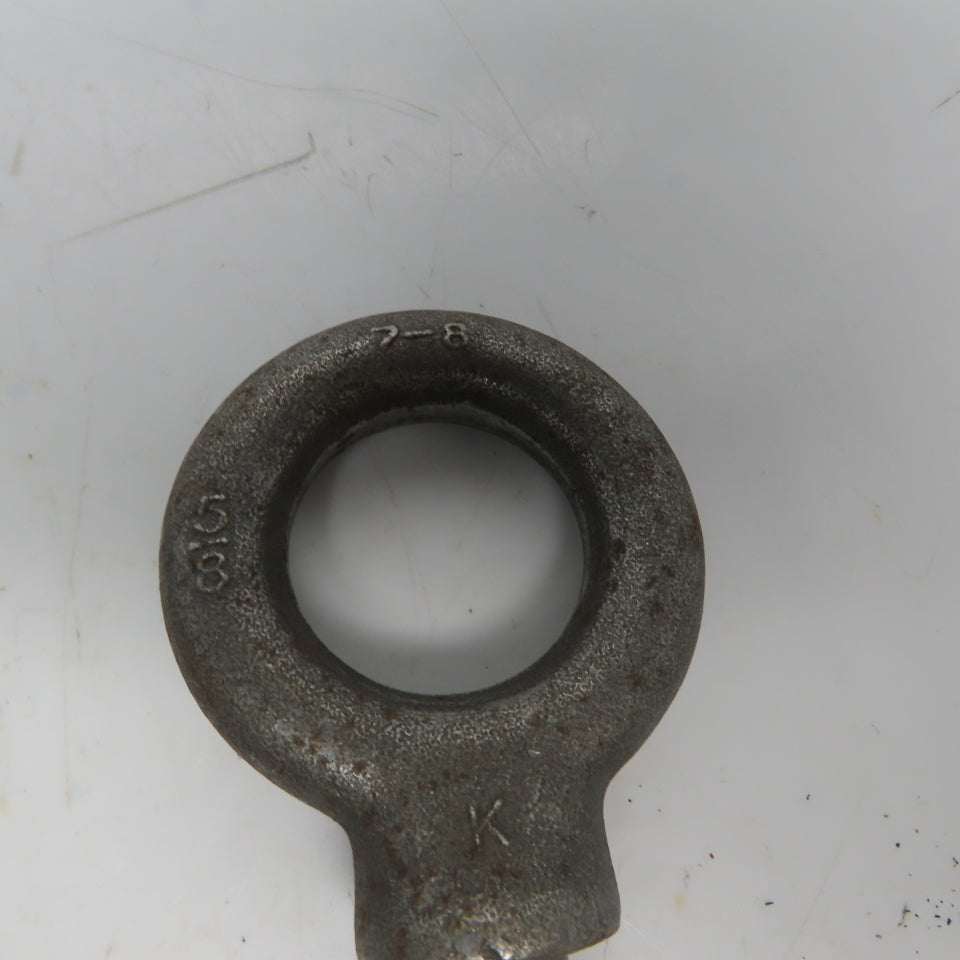 Ken 7-8 5/8-11 x 2" Shoulder Style HD Forged Lifting Eye Bolt Lot of 3