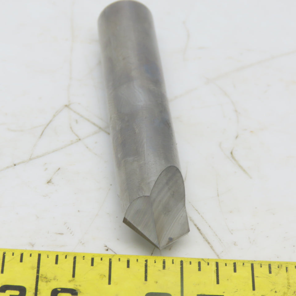 Harvey 960445 Chamfer Mill 45° 2 Flutes Solid Carbide 3" OAL 1/2" Shank