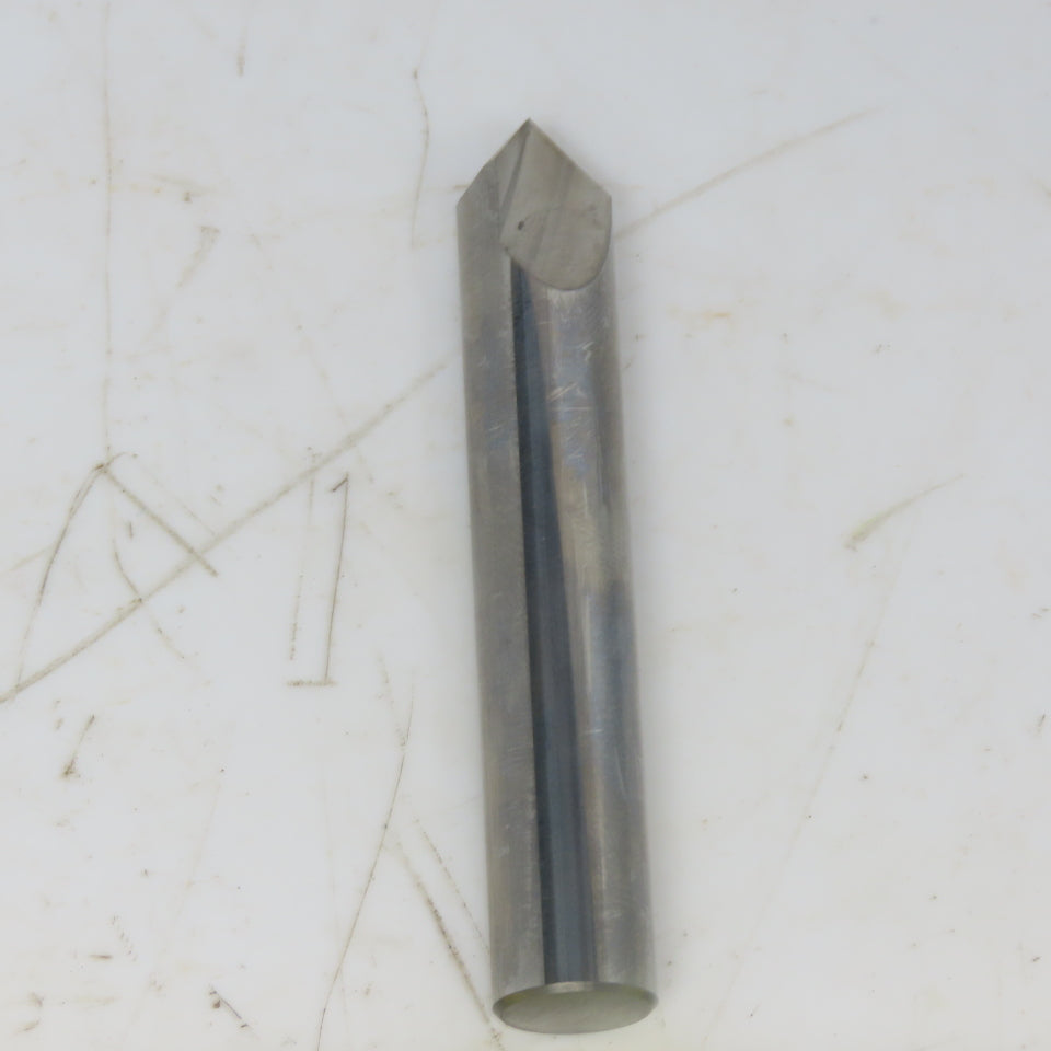 Harvey 960445 Chamfer Mill 45° 2 Flutes Solid Carbide 3" OAL 1/2" Shank
