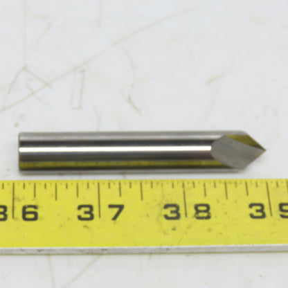 Harvey 960445 Chamfer Mill 45° 2 Flutes Solid Carbide 3" OAL 1/2" Shank