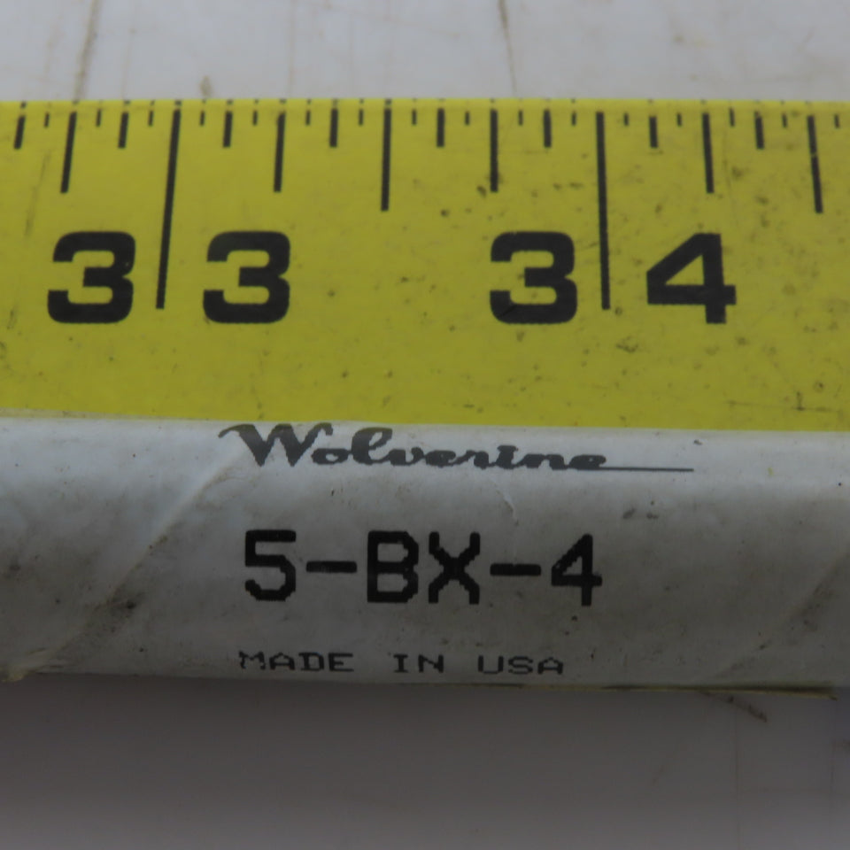 Wolverine 5-BX-4 5° Tapered HSS End Mill USA 3-3/4" OAL 1-1/8" Loc USA