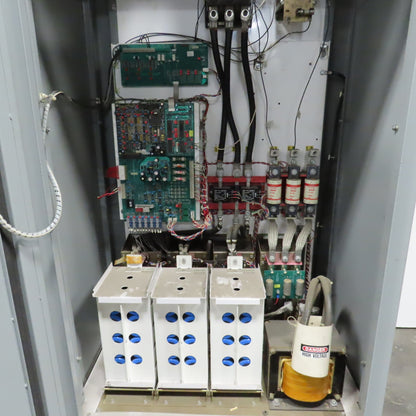 Siemens 6SE85-100-4C 100HP 120A AC Drive 460V 3PH Input 0-460V 2-66Hz Output
