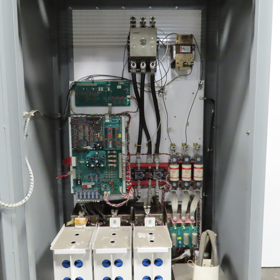 Siemens 6SE85-100-4C 100HP 120A AC Drive 460V 3PH Input 0-460V 2-66Hz Output