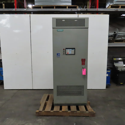 Siemens 6SE85-100-4C 100HP 120A AC Drive 460V 3PH Input 0-460V 2-66Hz Output
