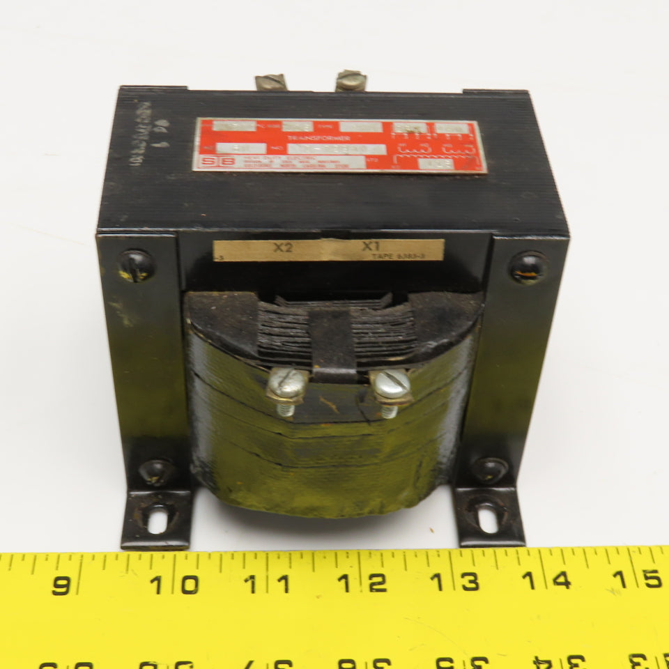 Hevi Duty D-72950 Type SX0 230/460V Primary .500kVa 115V Secondary 60Hz