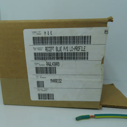 Hubbell L430R9 Blue Wall Mount Pin & Sleeve Receptacle 30A 250VAC 3PH