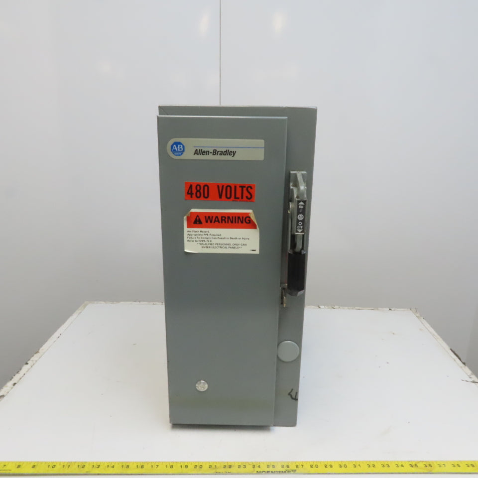 Allen Bradley 512ABB-6P-24R Combination Motor Starter Enclosure 509-A0D Sze 0