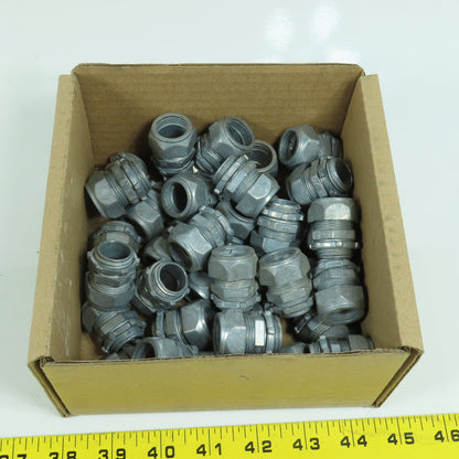 TC-601 1/2" Compression Conduit Connector EMT Lot Of 35