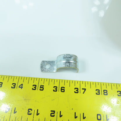 3/4" EMT 1 Hole Galvanized Conduit Strap Lot of 175